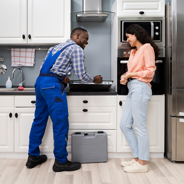 can you provide an estimate for cooktop repair before beginning any work in Summit View